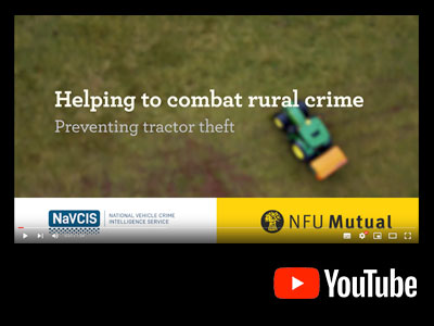 PREVENTING TRACTOR THEFT – THE FIRST IN A SERIES OF VIDEOS TO COMBAT RURAL CRIME.