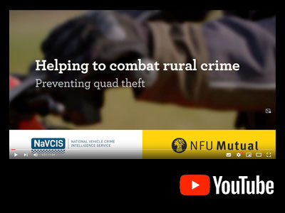 PREVENTING QUAD BIKE THEFT – THE FOURTH IN A SERIES OF VIDEOS TO COMBAT RURAL CRIME.