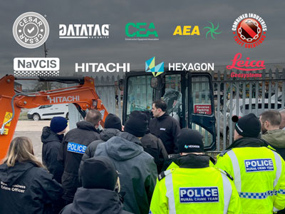 POLICE AND INDUSTRY WORKING IN PARTNERSHIP WITH LEICA GEOSYSTEMS TO HELP TACKLE CRIME