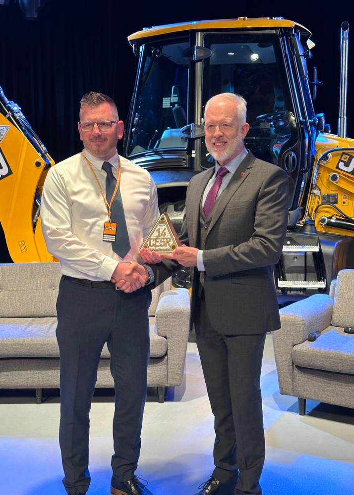 PC Andrew Katowski West Yorkshire police - dedication to fighting crime ACE presented by Dave Luscombe