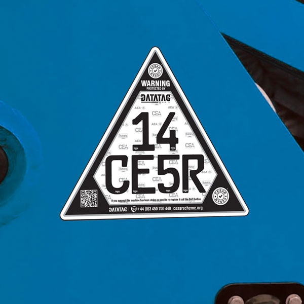 Unique CESAR Plant Identification Label